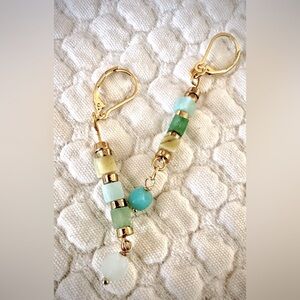 HUGE PRICE DROP! Amazonite & Green Aventurine Beads with 14 kt gold accents❣️
